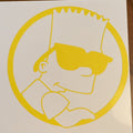 Bart Simpson Vinyl Decal