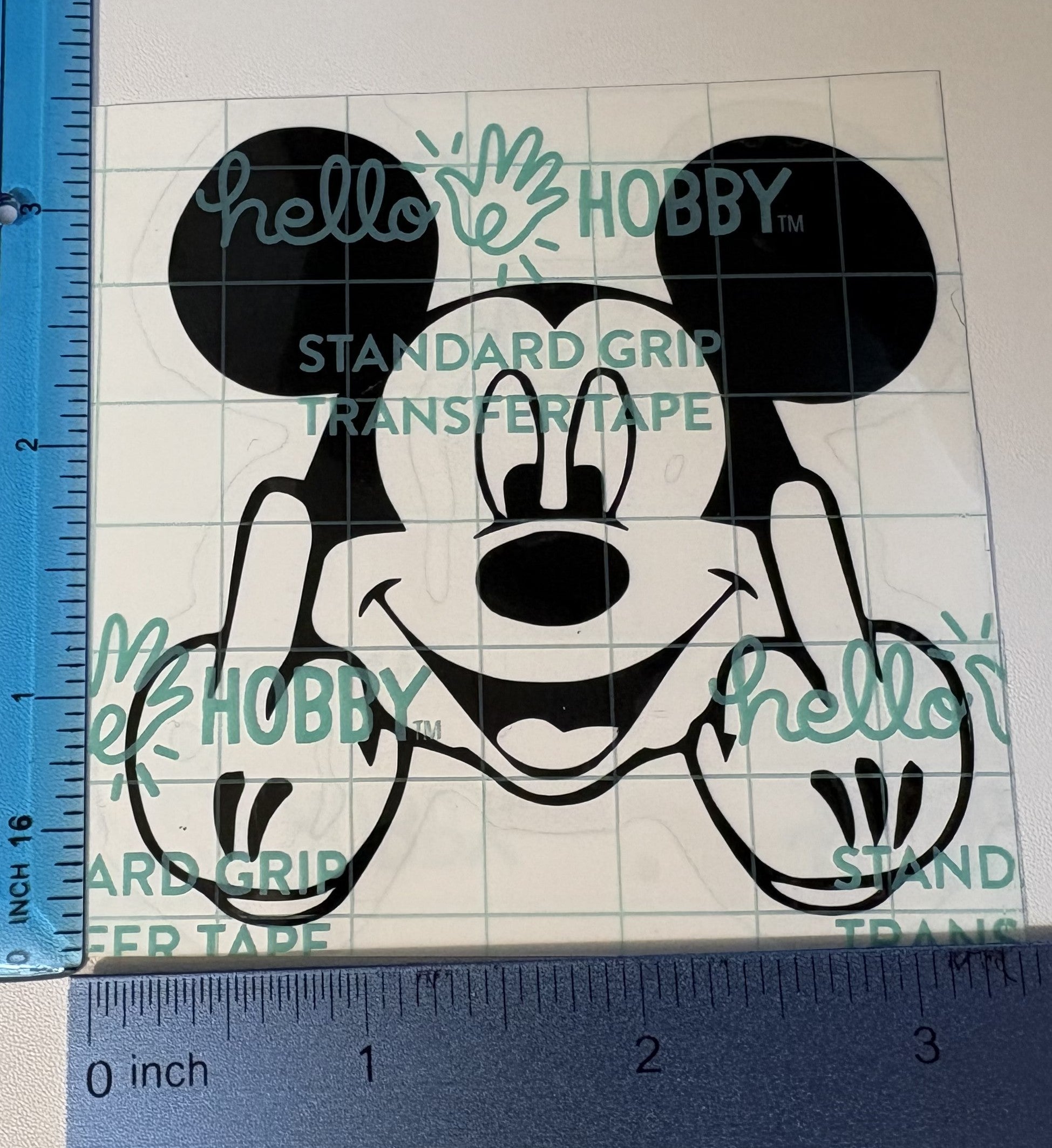 Mickey Mouse FU Decal