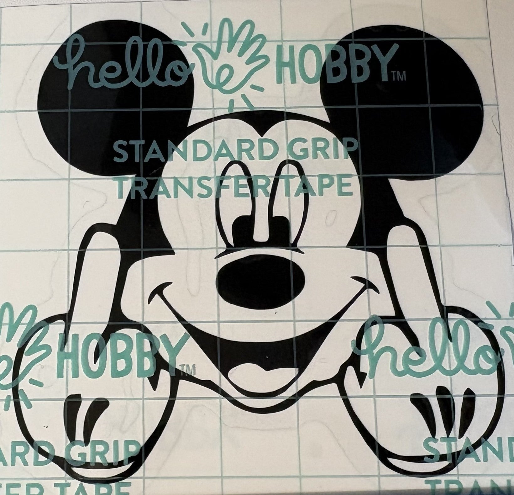 Mickey Mouse FU Decal
